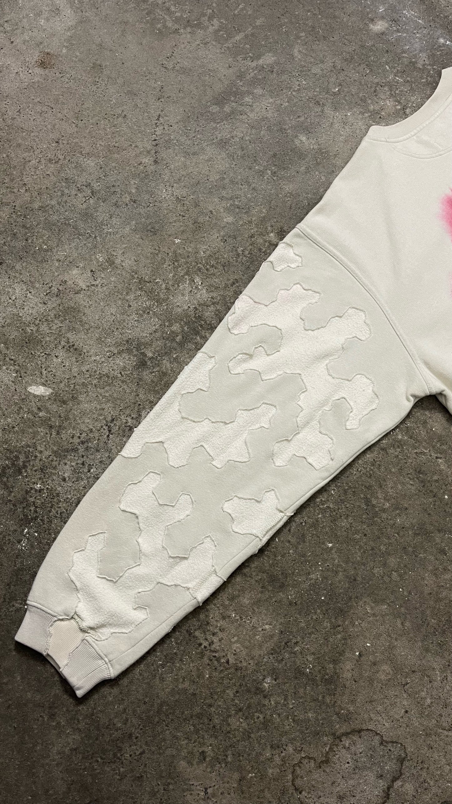 ART CONTROLS US X CAMPANULA CUSTOM UPCYCLED 2000S VINTAGE NIKE PRINCESS MONONOKE SWEATSHIRT