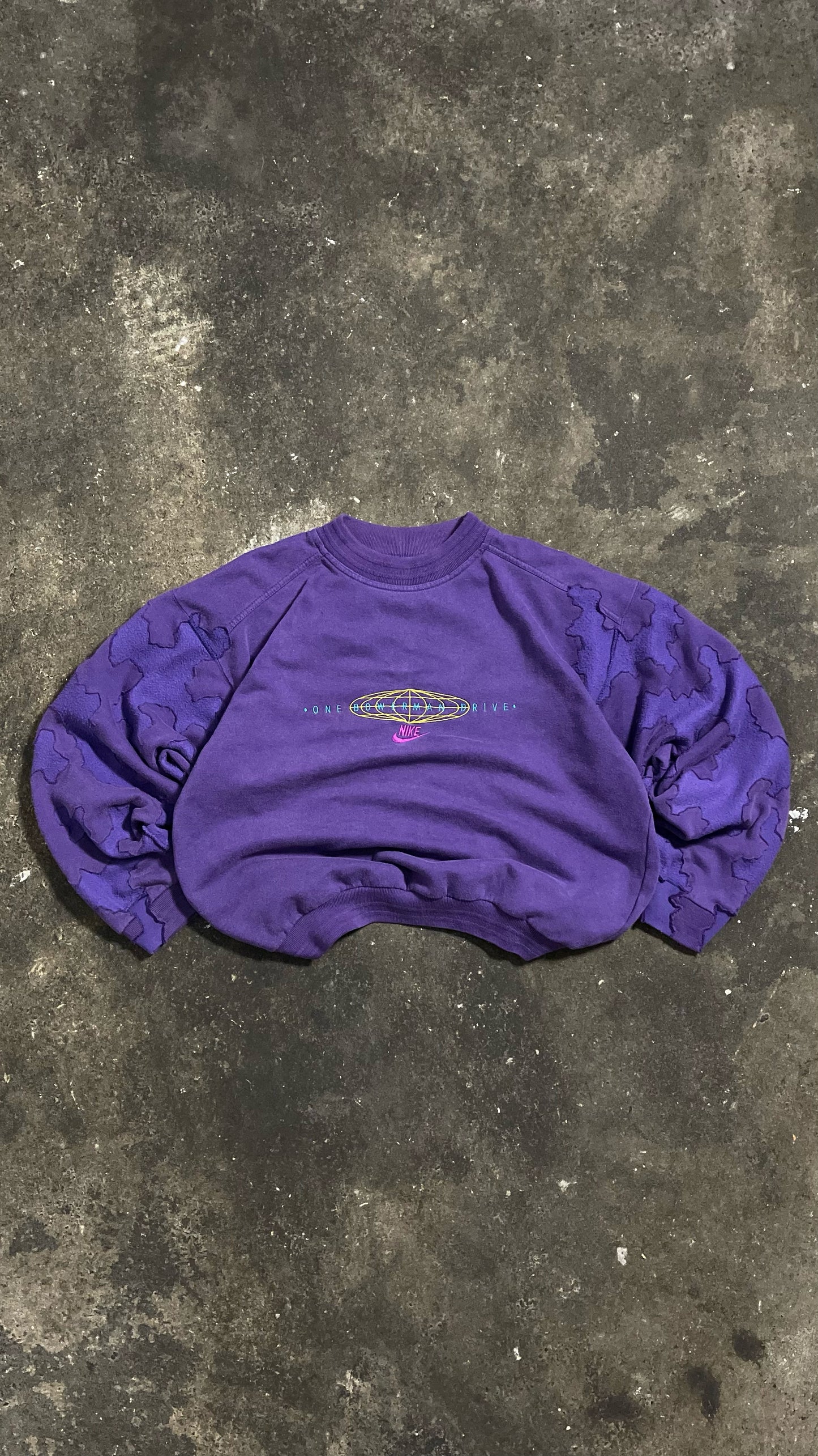 ART CONTROLS US X CAMPANULA CUSTOM UPCYCLED 1990S VINTAGE NIKE POKÉMON SWEATSHIRT
